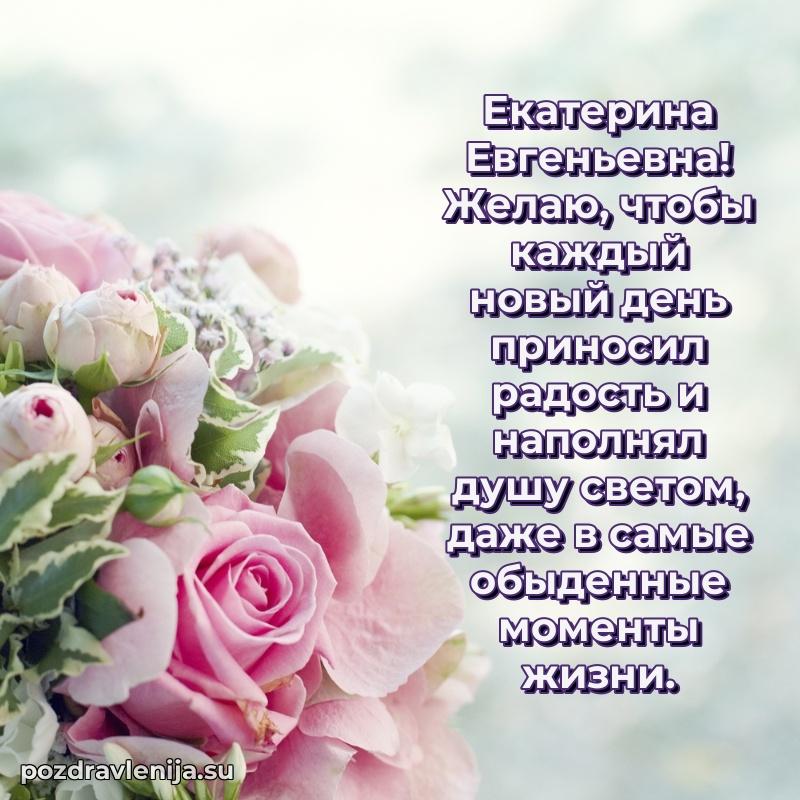 Екатерина Евгеньевна коллега поздравление с днем рождения