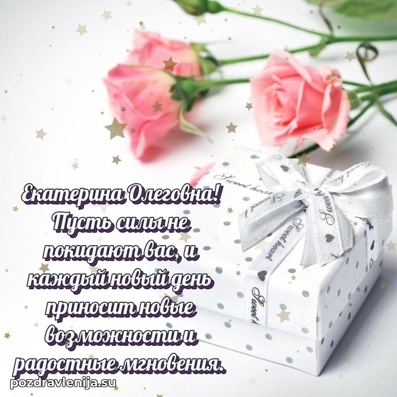 Екатерина Олеговна коллега поздравление с днем рождения