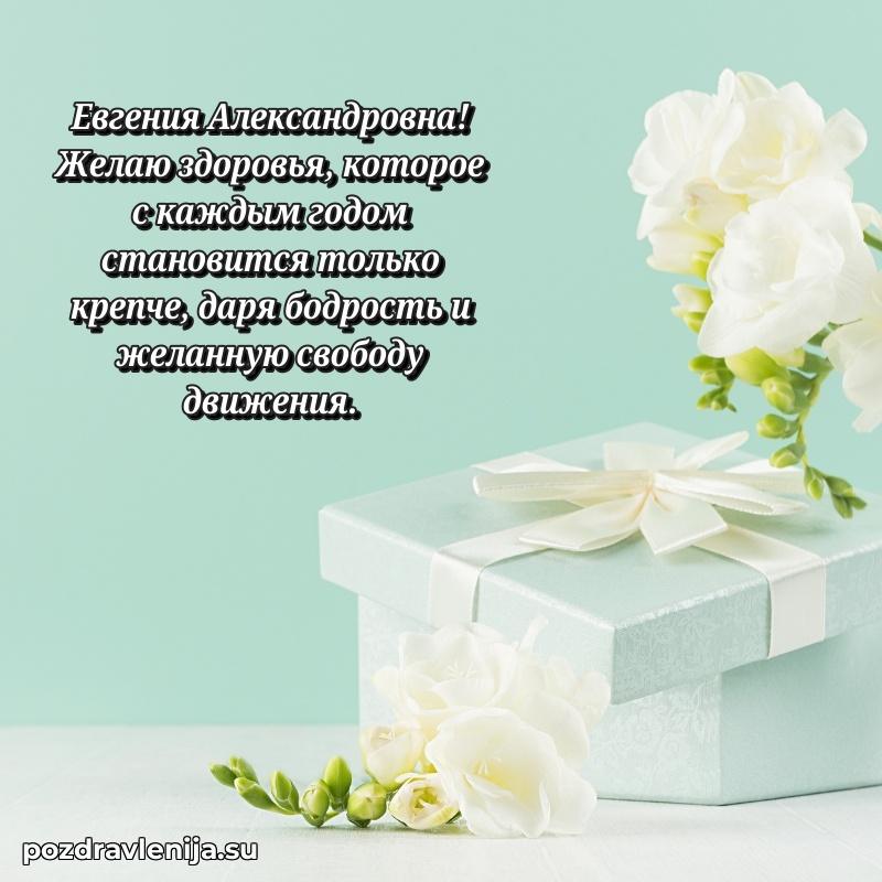 Евгения Александровна коллега поздравление с днем рождения