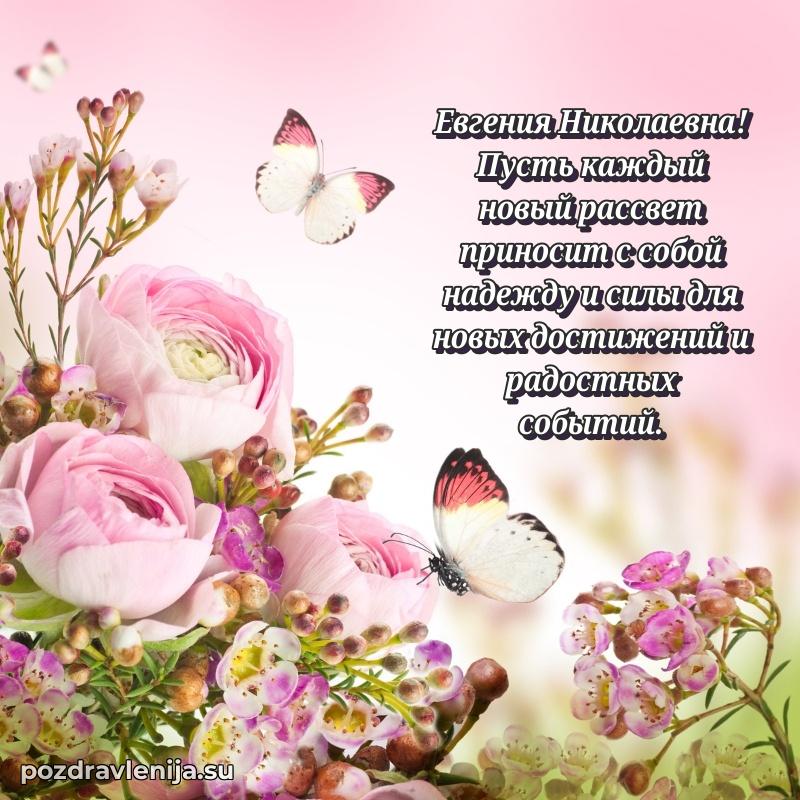 Евгения Николаевна коллега поздравление с днем рождения